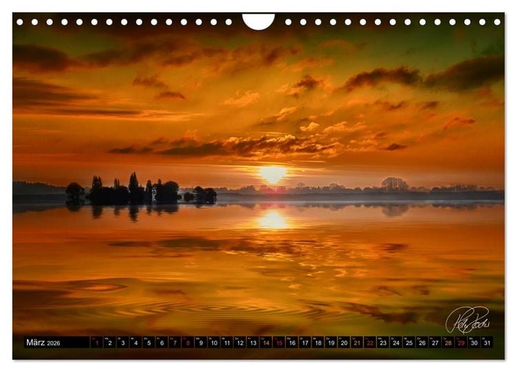 Produktbild: Am Steinhuder Meer (Wandkalender 2026 DIN A4 quer), CALVENDO Monatskalender