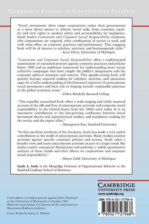 Produktbild: Contention and Social Responsibility