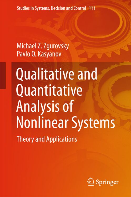 Produktbild: Qualitative and Quantitative Analysis of Nonlinear Systems