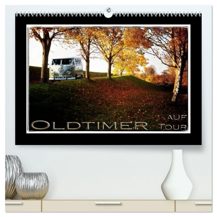 Produktbild: Oldtimer auf Tour (hochwertiger Premium Wandkalender 2026 DIN A2 quer), Kunstdruck in Hochglanz