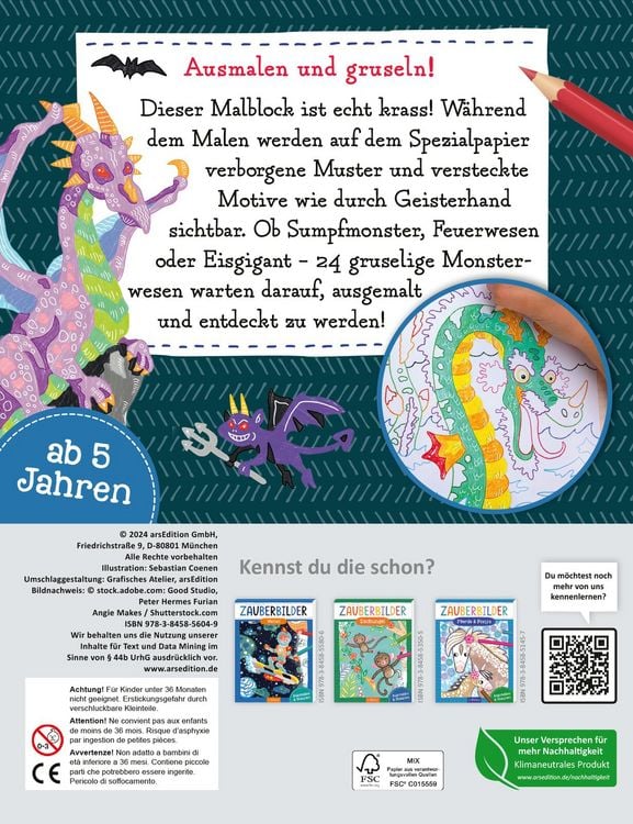Produktbild: Zauberbilder &ndash; Monster und Drachen