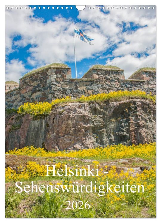Produktbild: Helsinki - Sehensw&uuml;rdigkeiten (Wandkalender 2026 DIN A3 hoch), CALVENDO Monatskalender