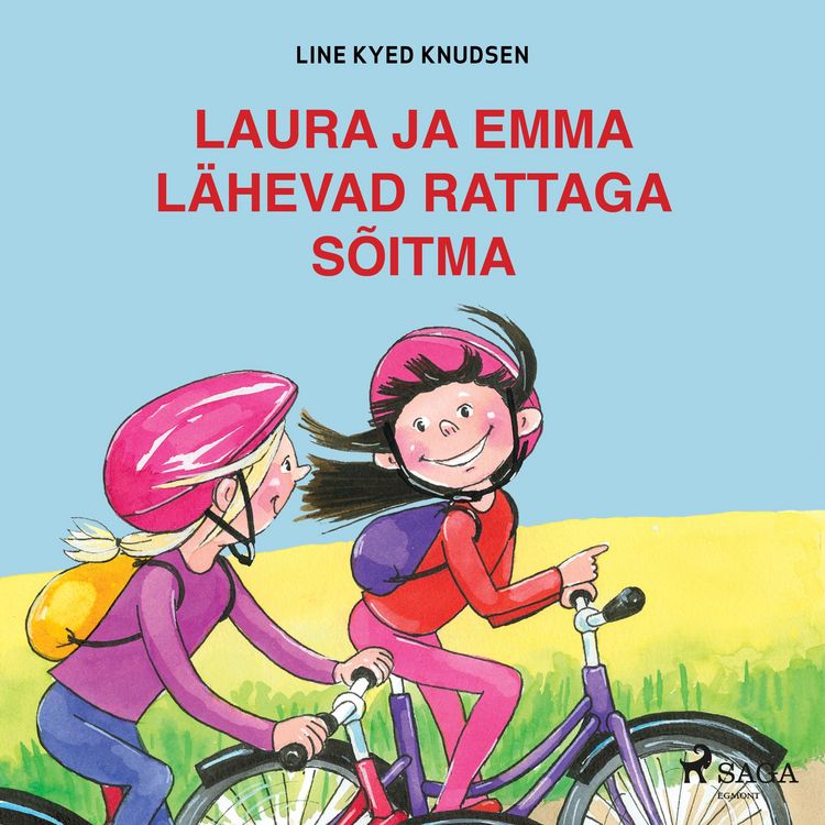 Produktbild: Laura ja Emma l&auml;hevad rattaga s&otilde;itma