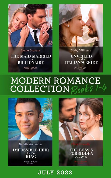 Produktbild: Modern Romance July 2023 Books 1-4