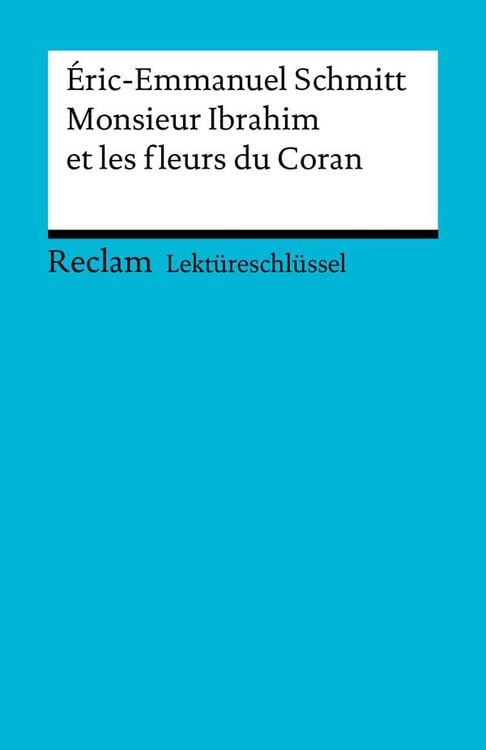 Bild vom Artikel Éric-Emmanuel Schmitt: Monsieur Ibrahim et les fleurs du Coran vom Autor Éric-Emmanuel Schmitt
