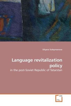 Produktbild: Suleymanova, D: Language revitalization policy