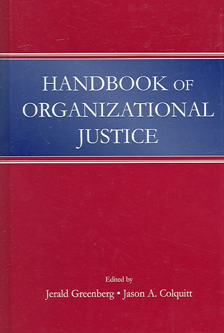Produktbild: Handbook of Organizational Justice
