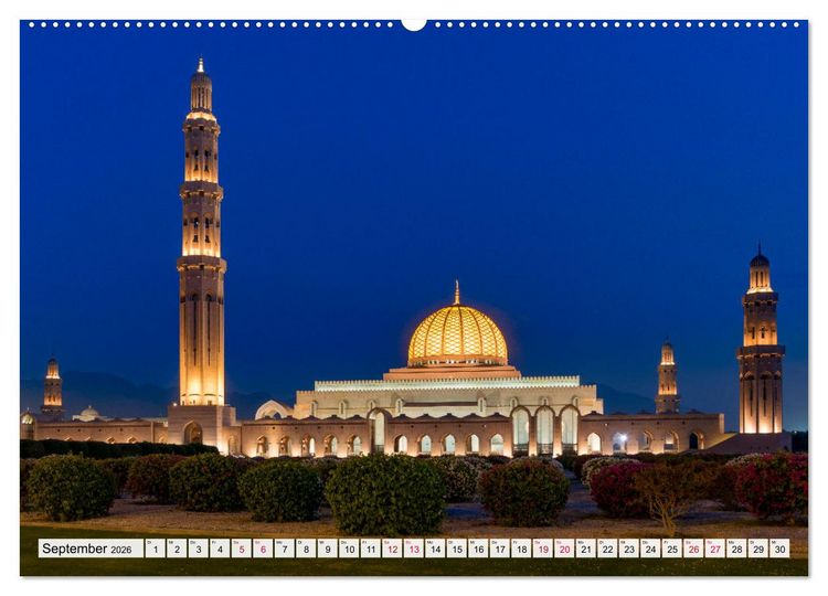 Produktbild: Faszinierender Oman (Wandkalender 2026 DIN A2 quer), CALVENDO Monatskalender