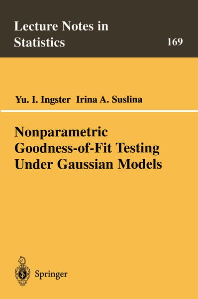 Produktbild: Nonparametric Goodness-of-Fit Testing Under Gaussian Models