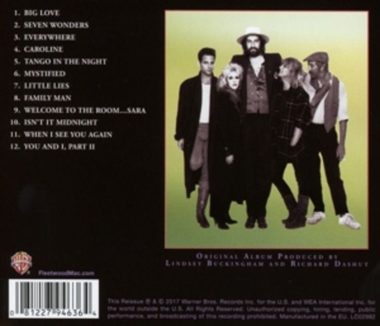 Produktbild: Tango In The Night (Remastered)