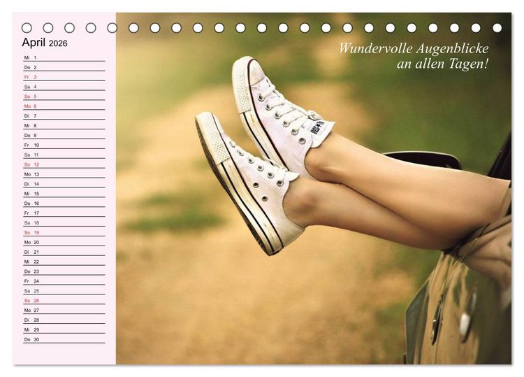 Produktbild: Der Freundinnen-Kalender. Was ich mir f&uuml;r dich w&uuml;nsche! (Tischkalender 2026 DIN A5 quer), CALVENDO Monatskalender