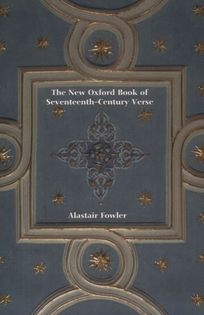Produktbild: The New Oxford Book of Seventeenth-Century Verse