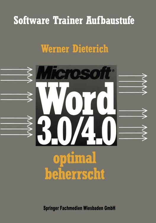 Produktbild: Word 3.0/4.0 optimal beherrscht