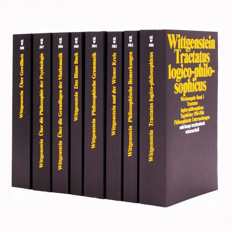Produktbild: Werkausgabe in 8 B&auml;nden