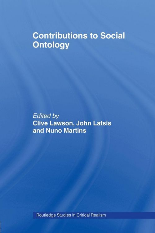 Produktbild: Contributions to Social Ontology