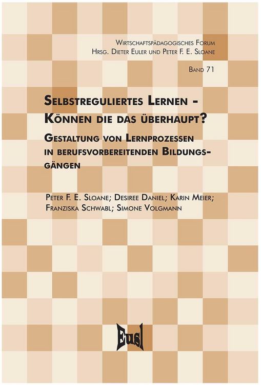 Produktbild: Selbstreguliertes Lernen? K&ouml;nnen die das &uuml;berhaupt?