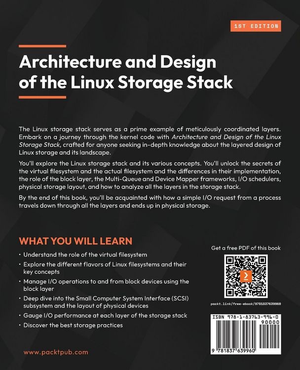 Produktbild: Architecture and Design of the Linux Storage Stack