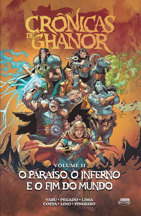 Produktbild: Cr&ocirc;nicas de Ghanor Vol. 2 - O Para&iacute;so, o Inferno e o Fim do Mundo