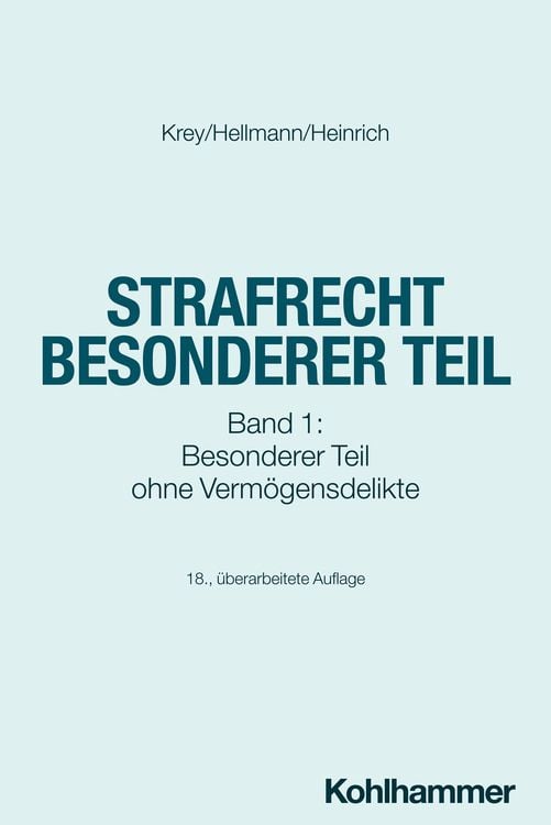 Produktbild: Strafrecht Besonderer Teil