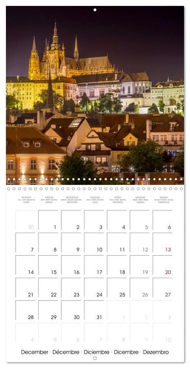 Produktbild: PRAGUE Highlights (Wall Calendar 2026 12 &times; 12 Inch) CALVENDO 12 Month Wall Calendar