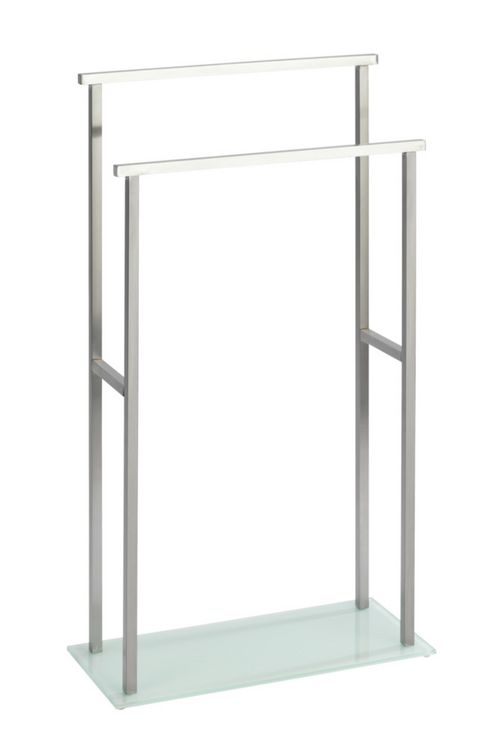 Produktbild: Handtuchbutler Mod. Debar Edelstahl, mit 2 Handtuchstangen