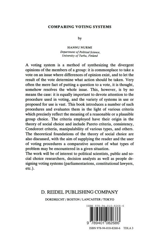 Produktbild: Comparing Voting Systems