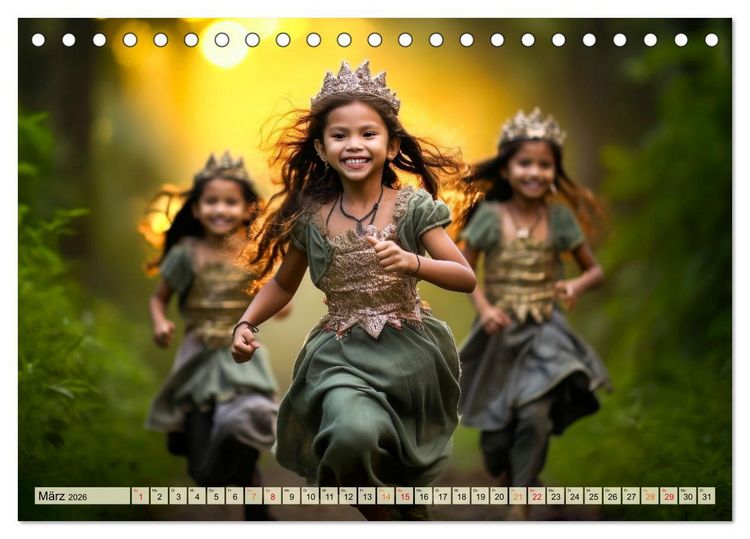 Produktbild: Kinder verzaubern uns (Tischkalender 2026 DIN A5 quer), CALVENDO Monatskalender