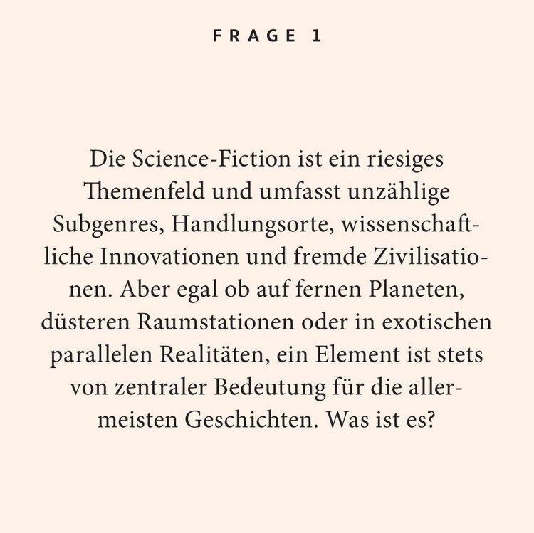 Produktbild: Science-Fiction-Quiz