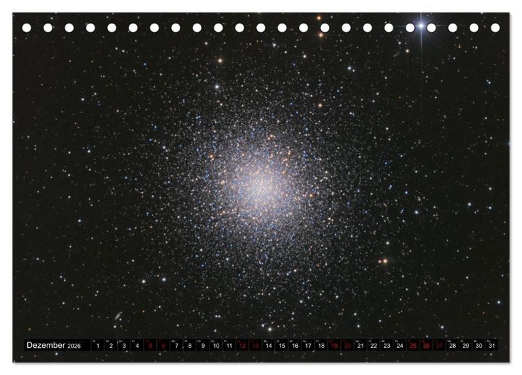 Produktbild: Deep-Sky Fotografie (Tischkalender 2026 DIN A5 quer), CALVENDO Monatskalender