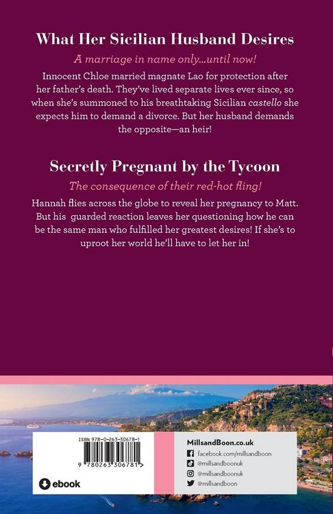Produktbild: What Her Sicilian Husband Desires / Secretly Pregnant By The Tycoon