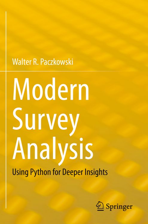 Produktbild: Modern Survey Analysis