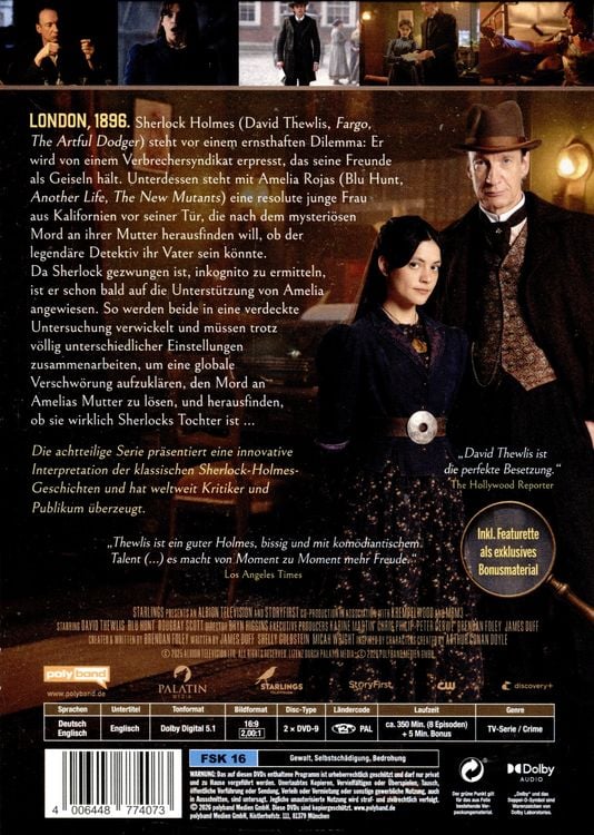 Produktbild: Sherlock & Daughter - Zwei Holmes sind besser als einer. Staffel 1 [2 DVDs]