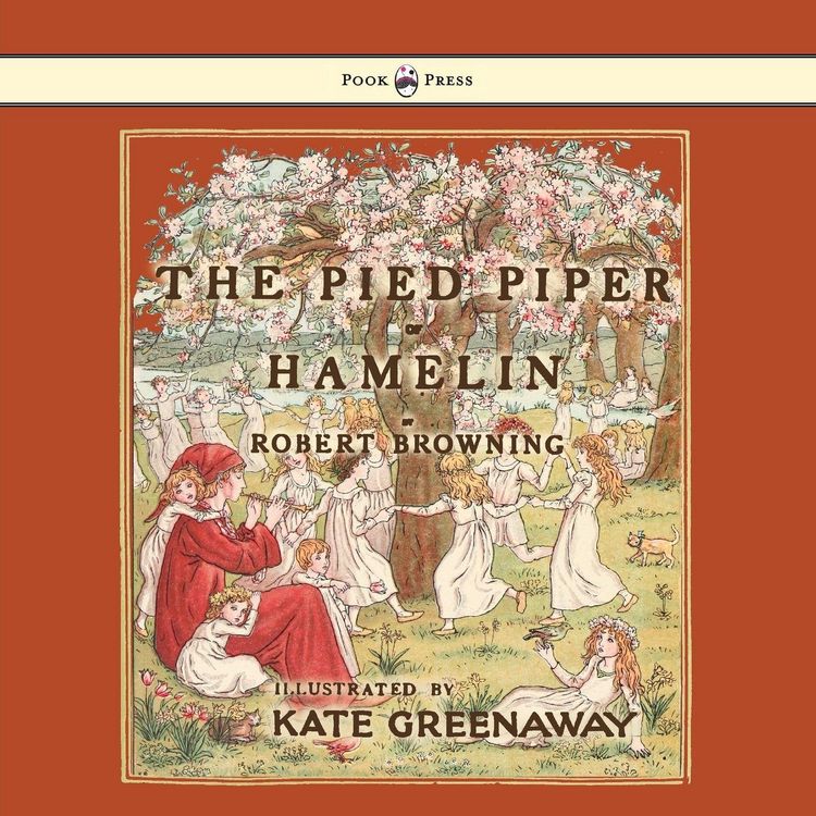 Produktbild: The Pied Piper of Hamelin - Illustrated by Kate Greenaway