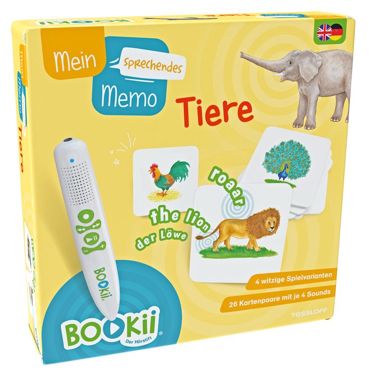 Produktbild: BOOKii® Mein sprechendes Memo Tiere
