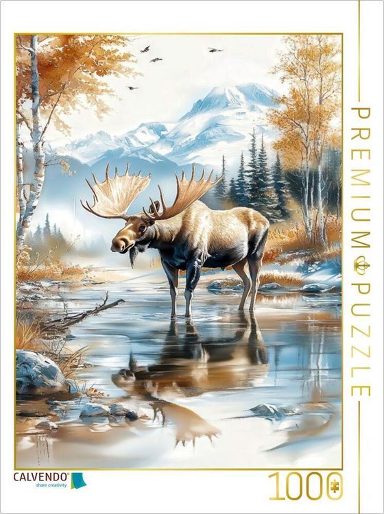 Produktbild: CALVENDO Puzzle Majest&auml;tischer Anblick | 1000 Teile Lege-Gr&ouml;&szlig;e 64x48cm Foto-Puzzle f&uuml;r gl&uuml;ckliche Stunden