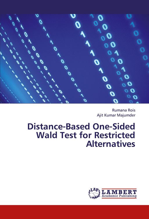 Produktbild: Distance-Based One-Sided Wald Test for Restricted Alternatives