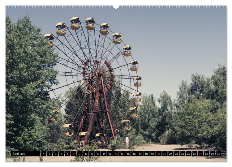 Produktbild: Chernobyl/Prypjat 2027 (hochwertiger Premium Wandkalender 2027 DIN A2 quer), Kunstdruck in Hochglanz