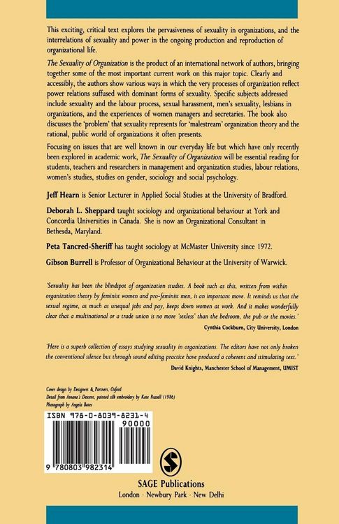 Produktbild: The Sexuality of Organization