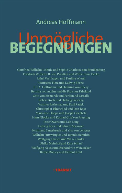 Produktbild: Unm&ouml;gliche Begegnungen