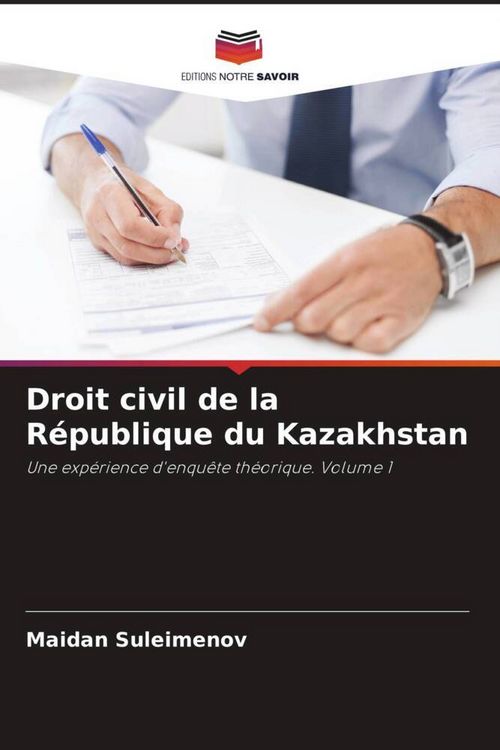Produktbild: Droit civil de la R&eacute;publique du Kazakhstan