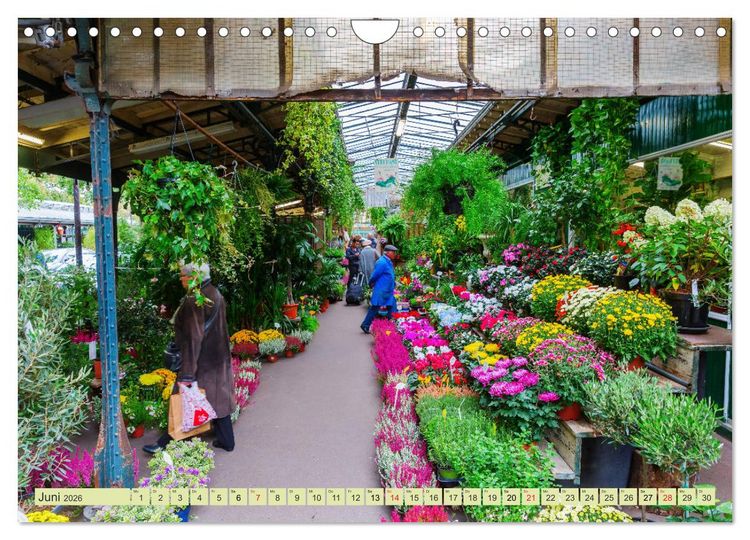 Produktbild: M&auml;rkte der Welt - fotografische Impressionen von M&auml;rkten ber&uuml;hmter St&auml;dte (Wandkalender 2026 DIN A4 quer), CALVENDO Monatskalender
