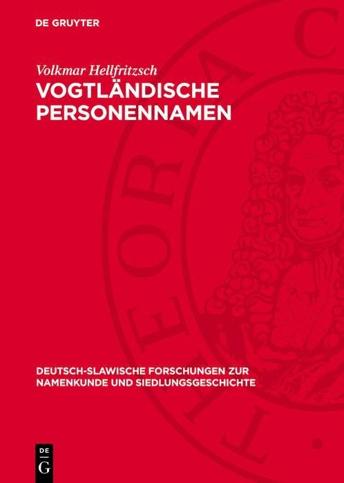 Produktbild: Vogtl&auml;ndische Personennamen