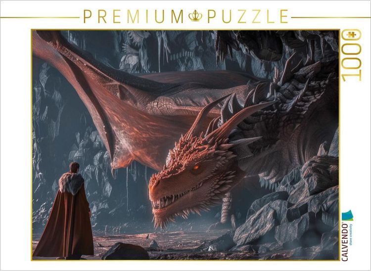 Produktbild: CALVENDO Puzzle Ein Motiv aus dem Kalender Drachenh&uuml;ter | 1000 Teile Lege-Gr&ouml;&szlig;e 64x48cm Foto-Puzzle f&uuml;r gl&uuml;ckliche Stunden