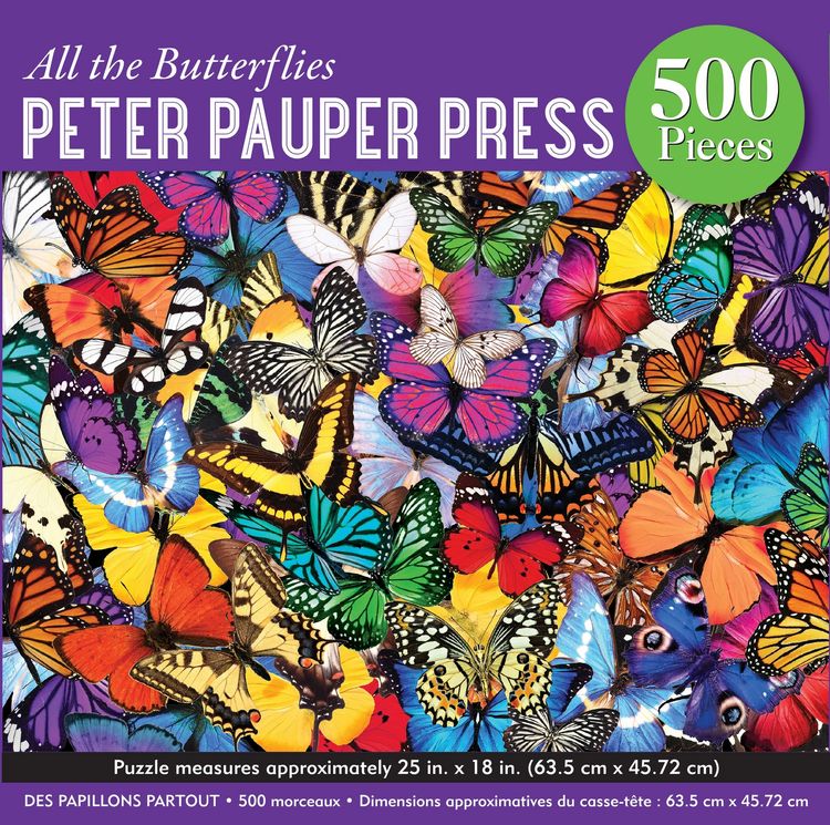 Produktbild: All the Butterflies 500 Piece Jigsaw Puzzle