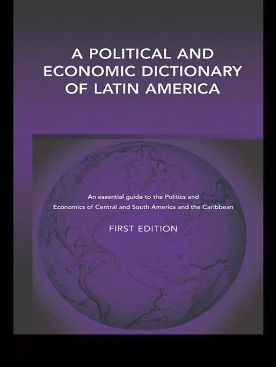 Produktbild: A Political and Economic Dictionary of Latin America