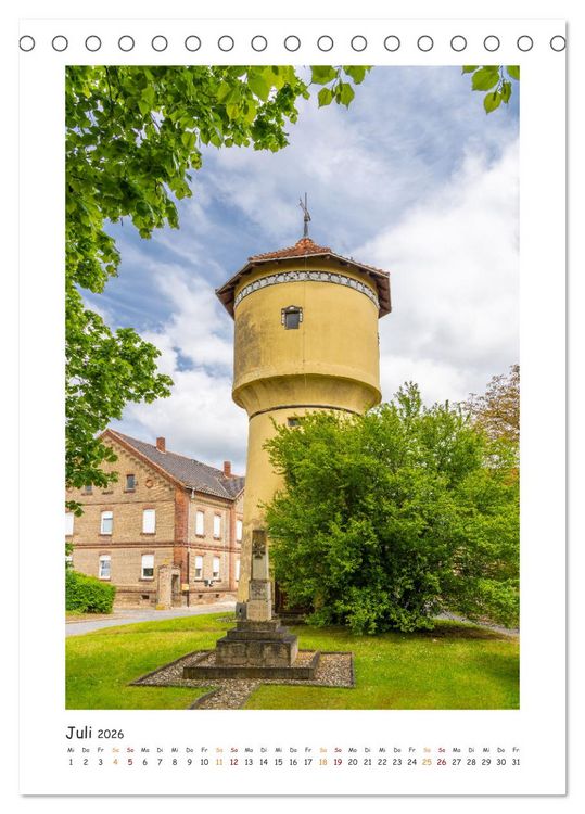 Produktbild: Wassert&uuml;rme (Tischkalender 2026 DIN A5 hoch), CALVENDO Monatskalender