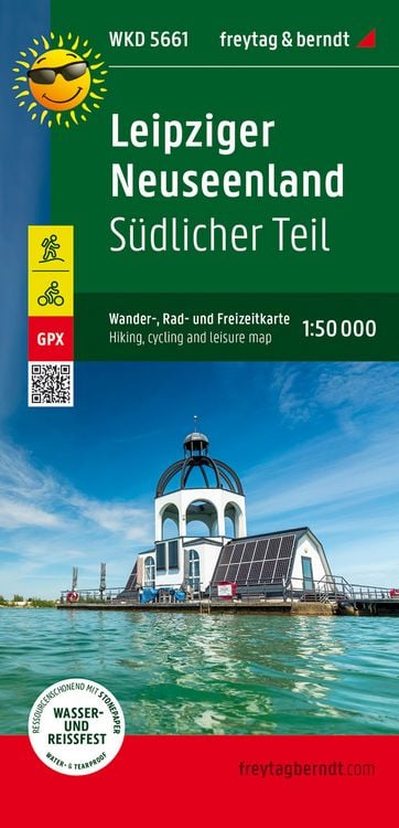 "Leipziger Neuseenland Südlicher Teil, Wander, Rad und