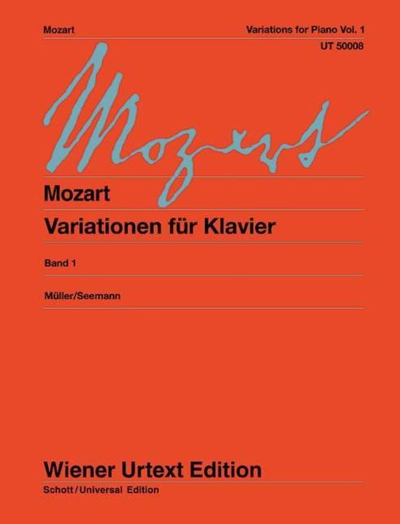 Produktbild: Mozart, W: Variationen