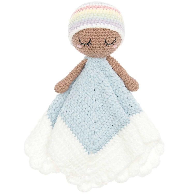 Produktbild: Ricorumi H&auml;kelset "Baby Blankies" Pastel Rainbow