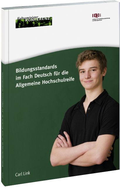 Produktbild: Bildungsstandards im Fach Deutsch f&uuml;r die Allgemeine Hochschulreife